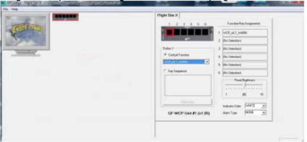 GF-WP6 Warning Panel Module go flight