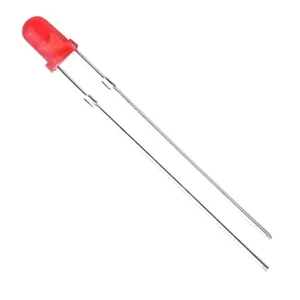 led vermelho 3mm